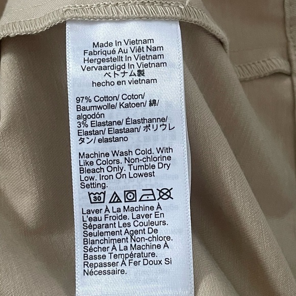 J. Crew Gamine shirtdress Cargo Utility Beige Tan Spring Office Large Cotton - Picture 5 of 6